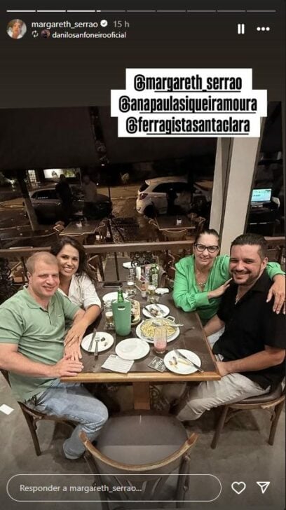 Margareth Serrão, Danilo Sanfoneiro e amigos