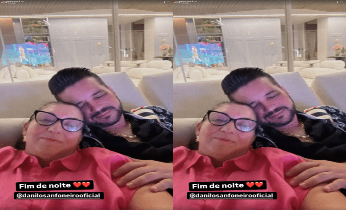 Margareth e namorado