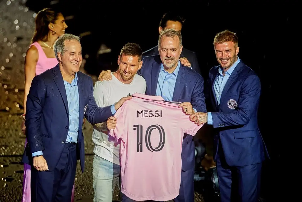 Messi e David Beckham