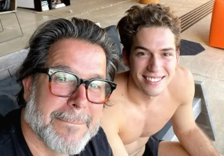 Murilo Benicio e filho