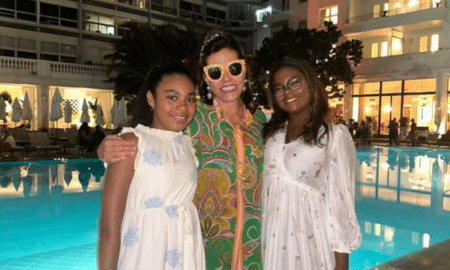 Narcisa e filhas de Glória Maria