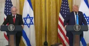 Lực lượng Iran bắn tên lửa vào quân đội Mỹ khi Trump tiếp Netanyahu