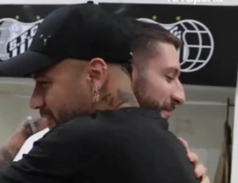 Neymar e Zé Rafael