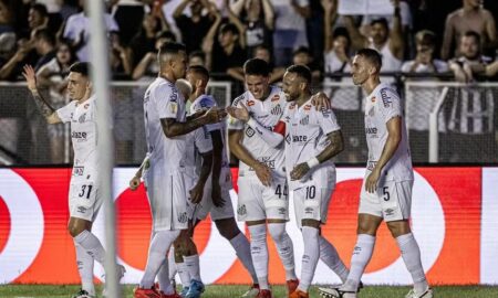 Neymar em Inter de Limeira x Santos