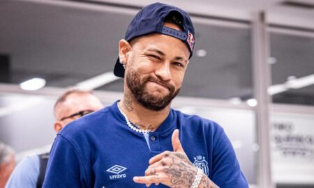 Neymar em campo