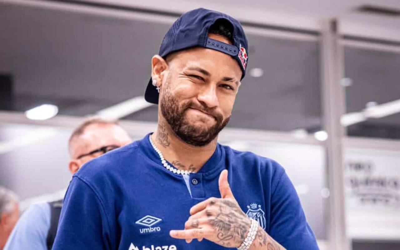 Neymar em campo