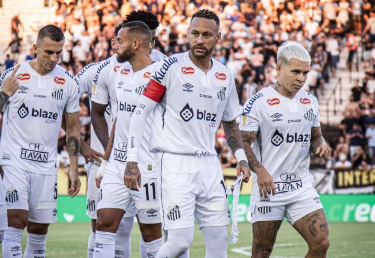Neymar no Santos