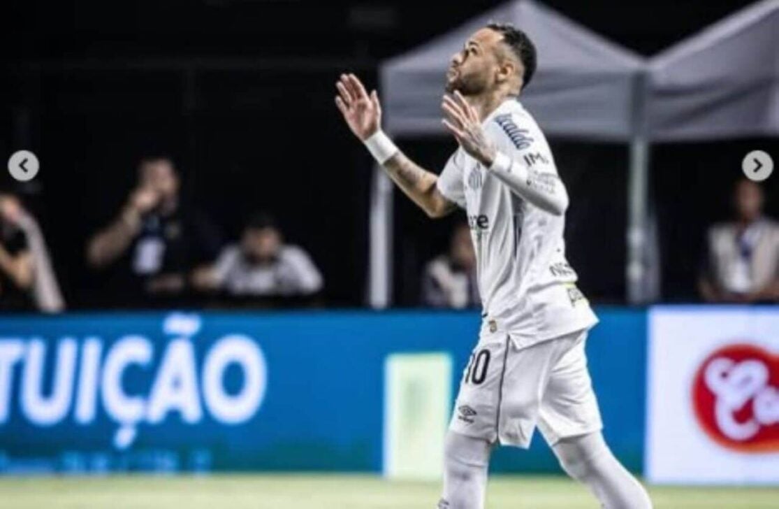 Neymar pelo Santos