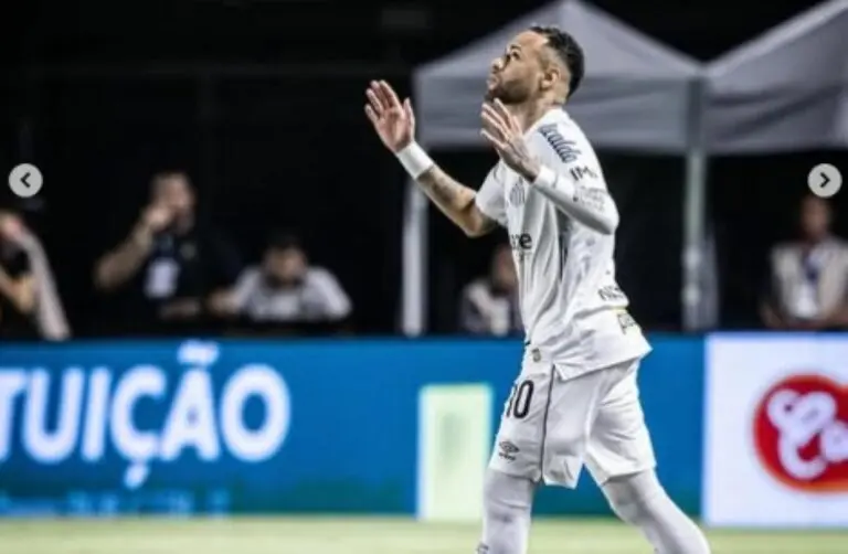 Neymar pelo Santos