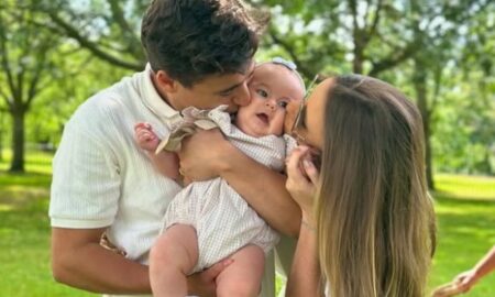 Nikolas Ferreira, esposa e filha