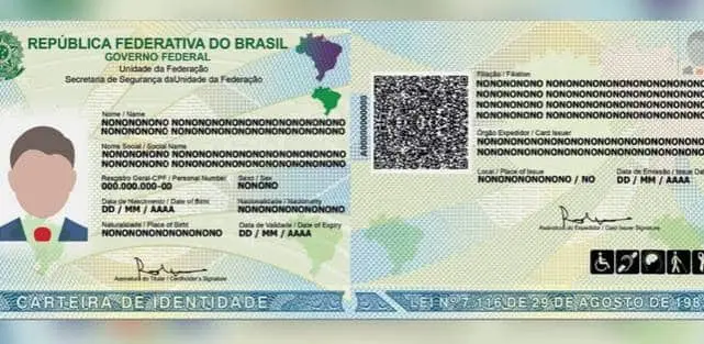 Nova Carteira de Identidade Nacional