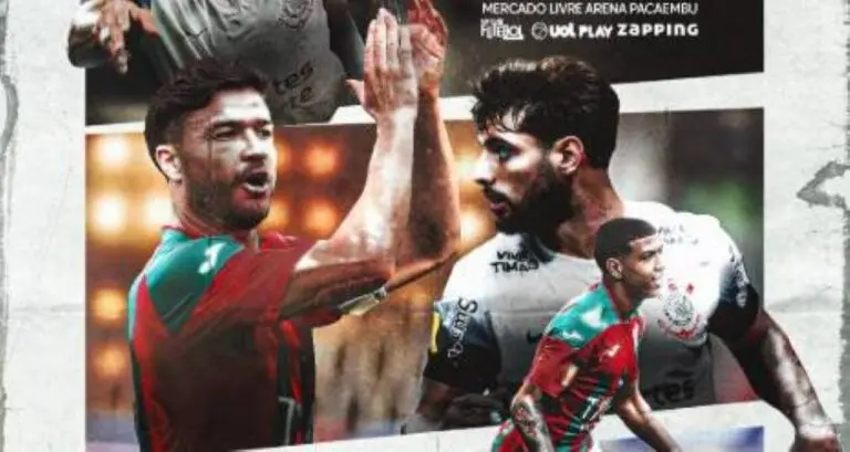 Onde assistir ao vivo Portuguesa x Corinthians às 18:30 pelo Campeonato Paulista 2025