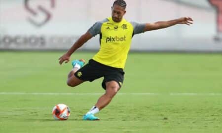 Pablo vem treinando separado do elenco no Ninho