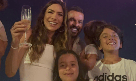 Patricia Abravanel com família