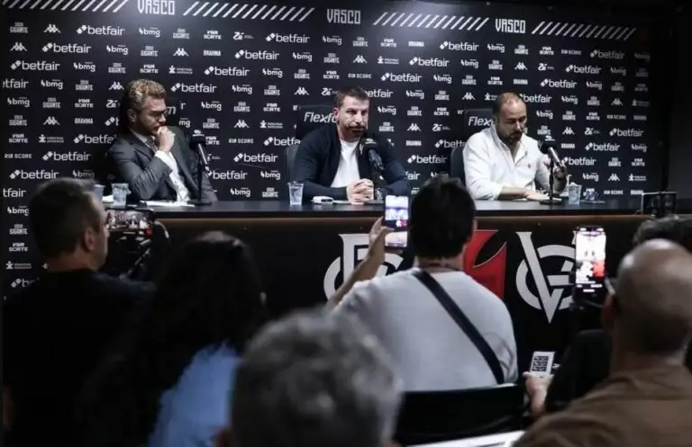 Pedrinho e o CEO da SAF, Carlos Amodeo