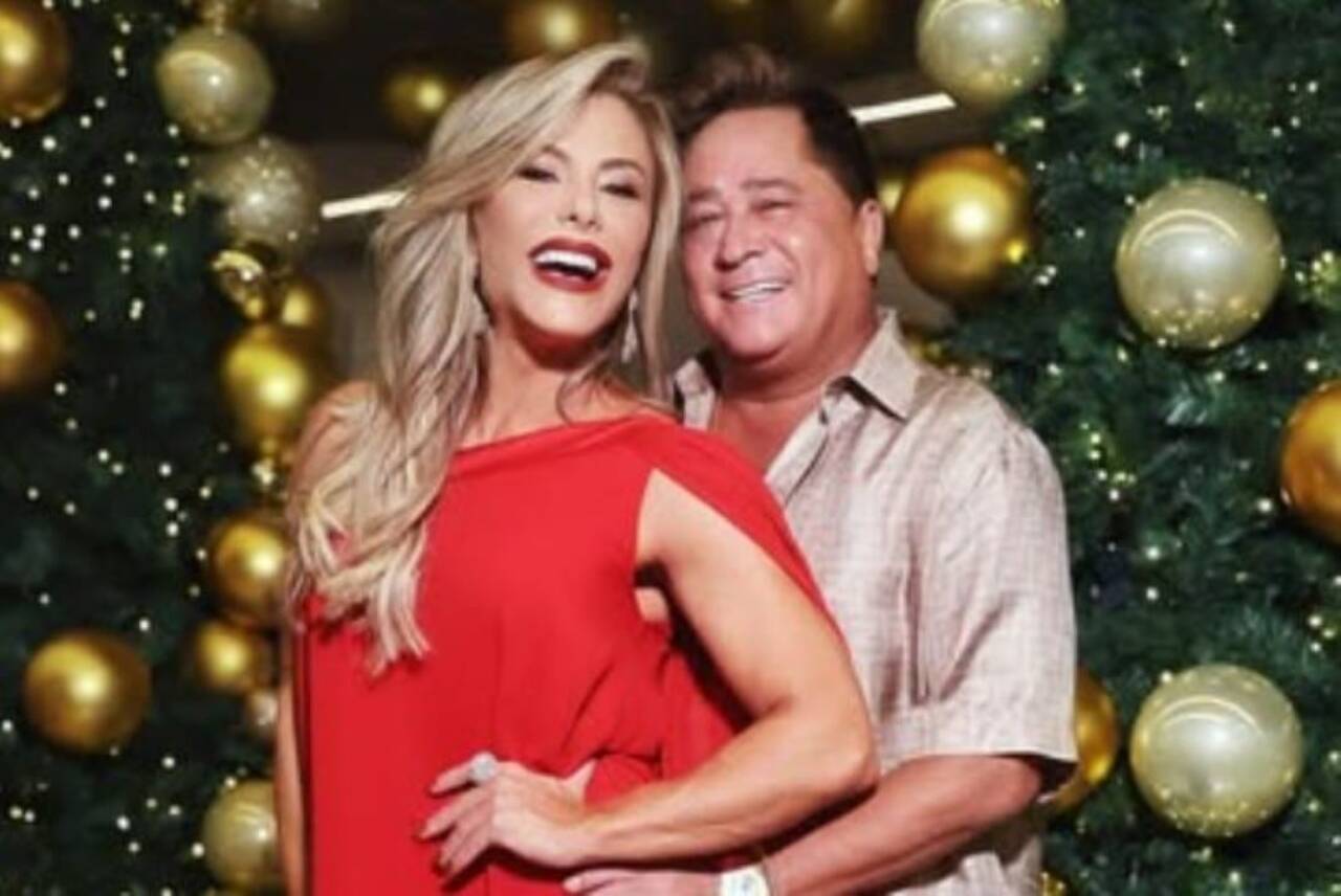Poliana Rocha e Leonardo