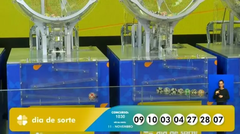Resultado Dia de Sorte 1030