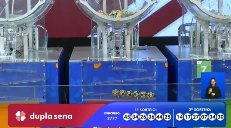 Resultado Dupla Sena 2777
