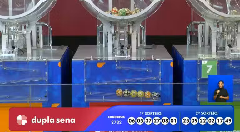 Resultado Dupla Sena 2782