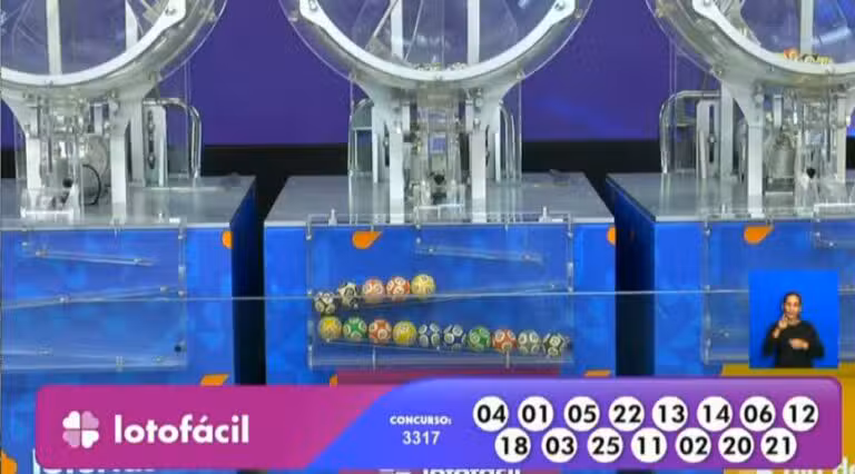 Resultado Lotofácil 3317
