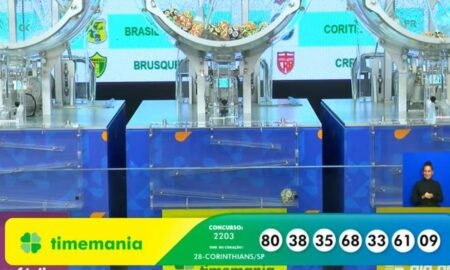 Resultado Timemania 2203