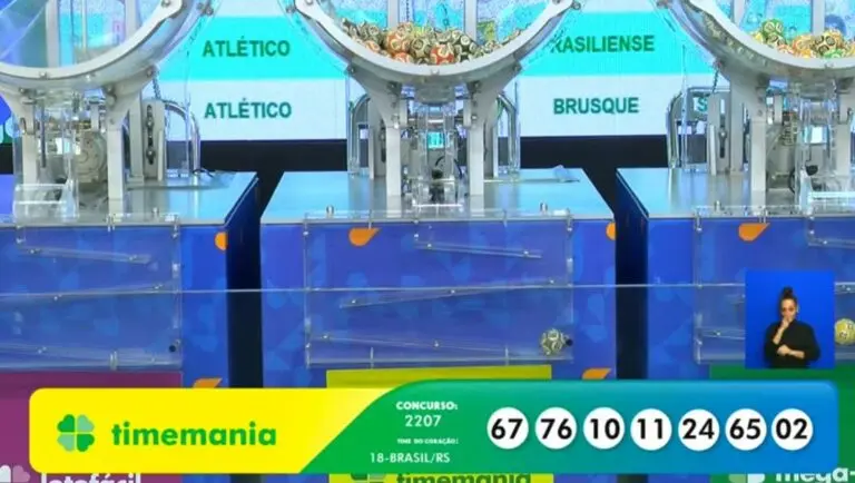 Resultado Timemania 2207