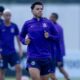 Romero trabalhou no gramado e deve ser titular do Corinthians diante da Lusa