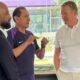 Ronald Koeman com Ramón Díaz e Fabinho Soldado no Corinthians