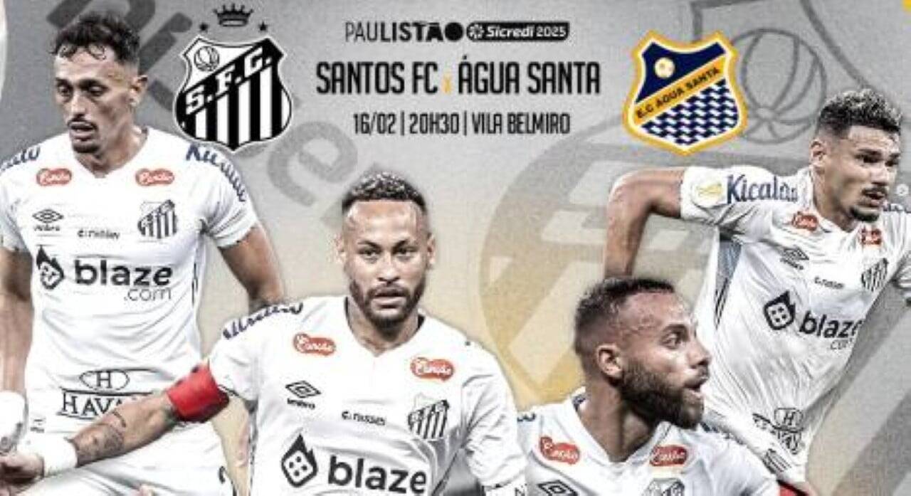 Santos x Agua Santa