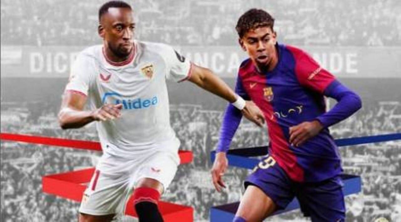 Onde assistir ao vivo Sevilla x Barcelona pela LaLiga