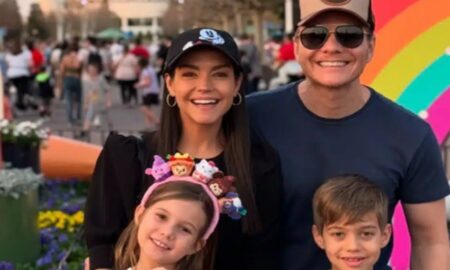 Thais, Michel Telo e Filhos