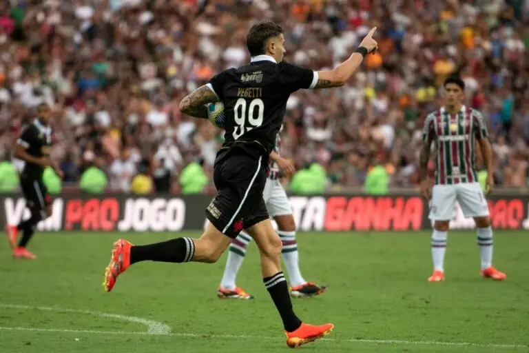 Vegetti, jogo Vasco x Fluminense