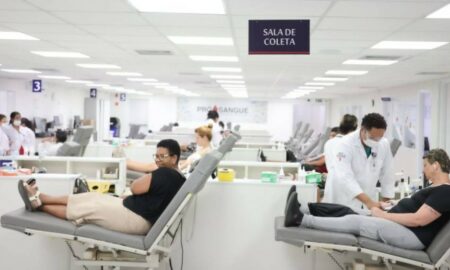 coleta de sangue doação