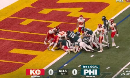 eagles touchdown