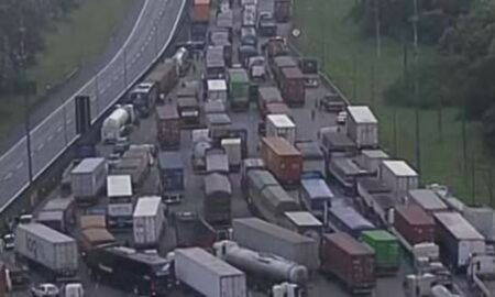 Acidente na Rodovia Anchieta