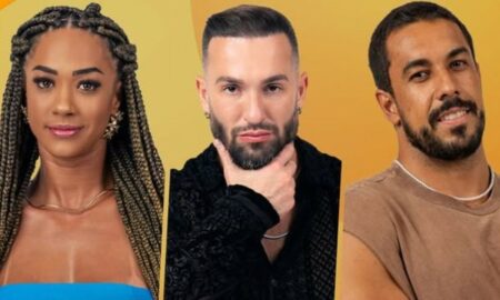Aline, Diego e Maike BBB2025