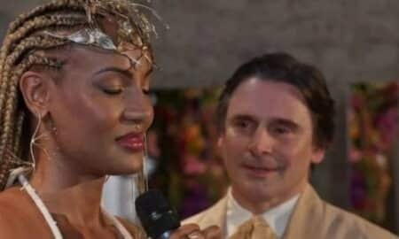 Andrea e Tomás em Beleza Fatal