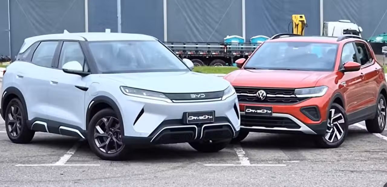 BYD Yuan Pro and VW T-Cross