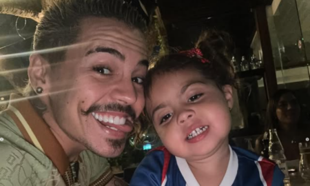 Biel e filha