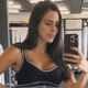 Bruna Biancardi na academia