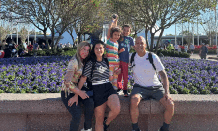 Camilla Camargo com família