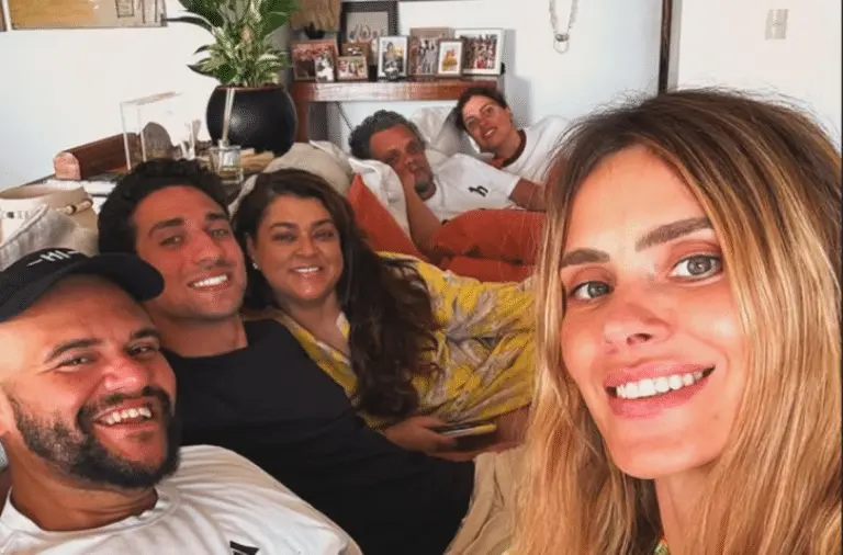 Carolina Dieckmann com Preta Gil