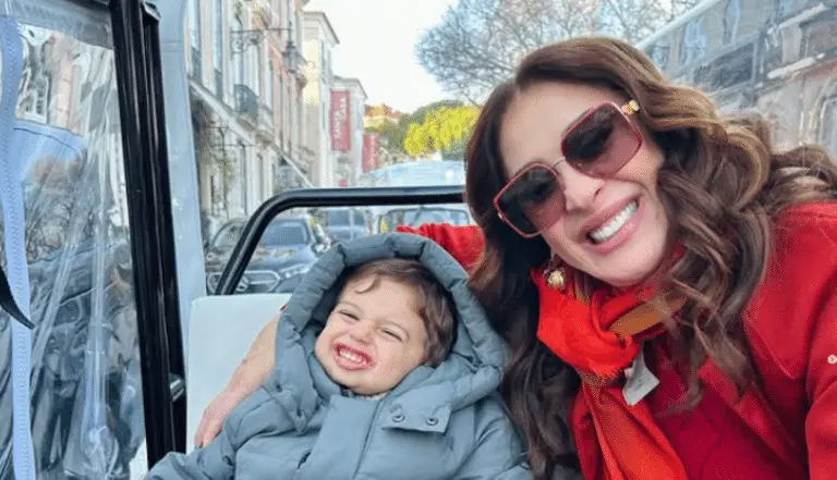 Claudia Raia com caçula
