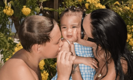 Davi, Mavie e Bruna Biancardi