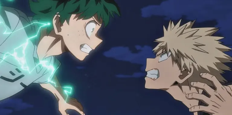 Deku and Bakugou