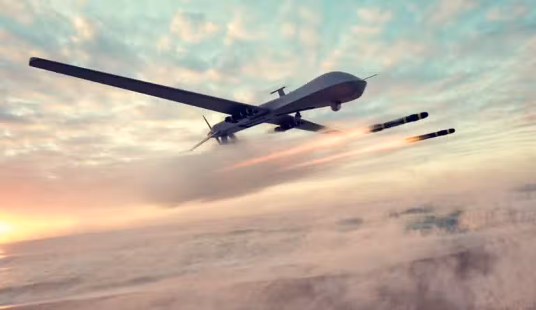 Drone militar guerra