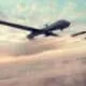 Drone militar guerra