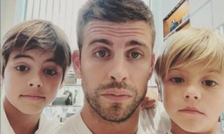 Gerard Piqué e filhos