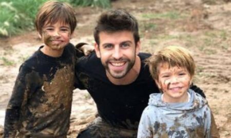 Gerard Piqué e filhos