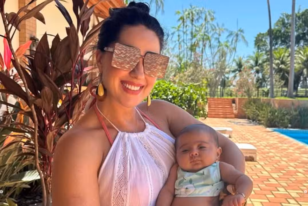 Graciele Lacerda e Clara